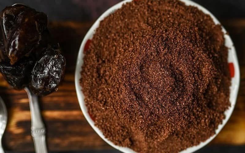 طرز تهیه پودر هسته خرما 