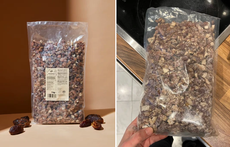 چیپس خرما بسته‌ بندی 